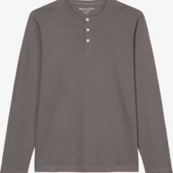 Marc O'Polo Longsleeves Shirt Heren Basaltgrijs