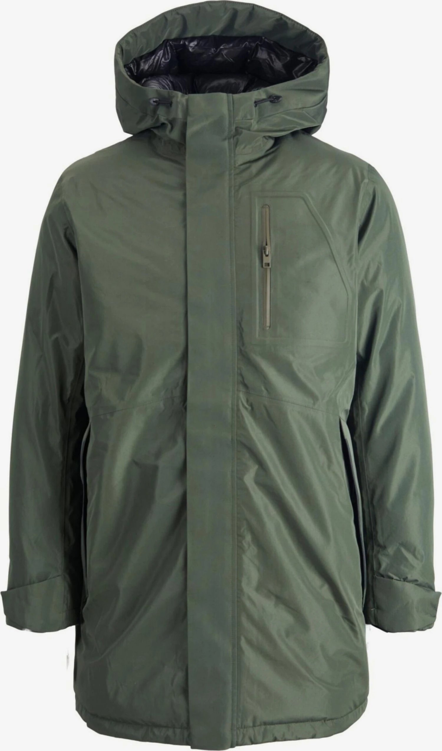 Jack & Jones Parkas Winterparka Wing Heren Donkergroen 1 Jack & Jones Parkas Winterparka Wing Heren Donkergroen