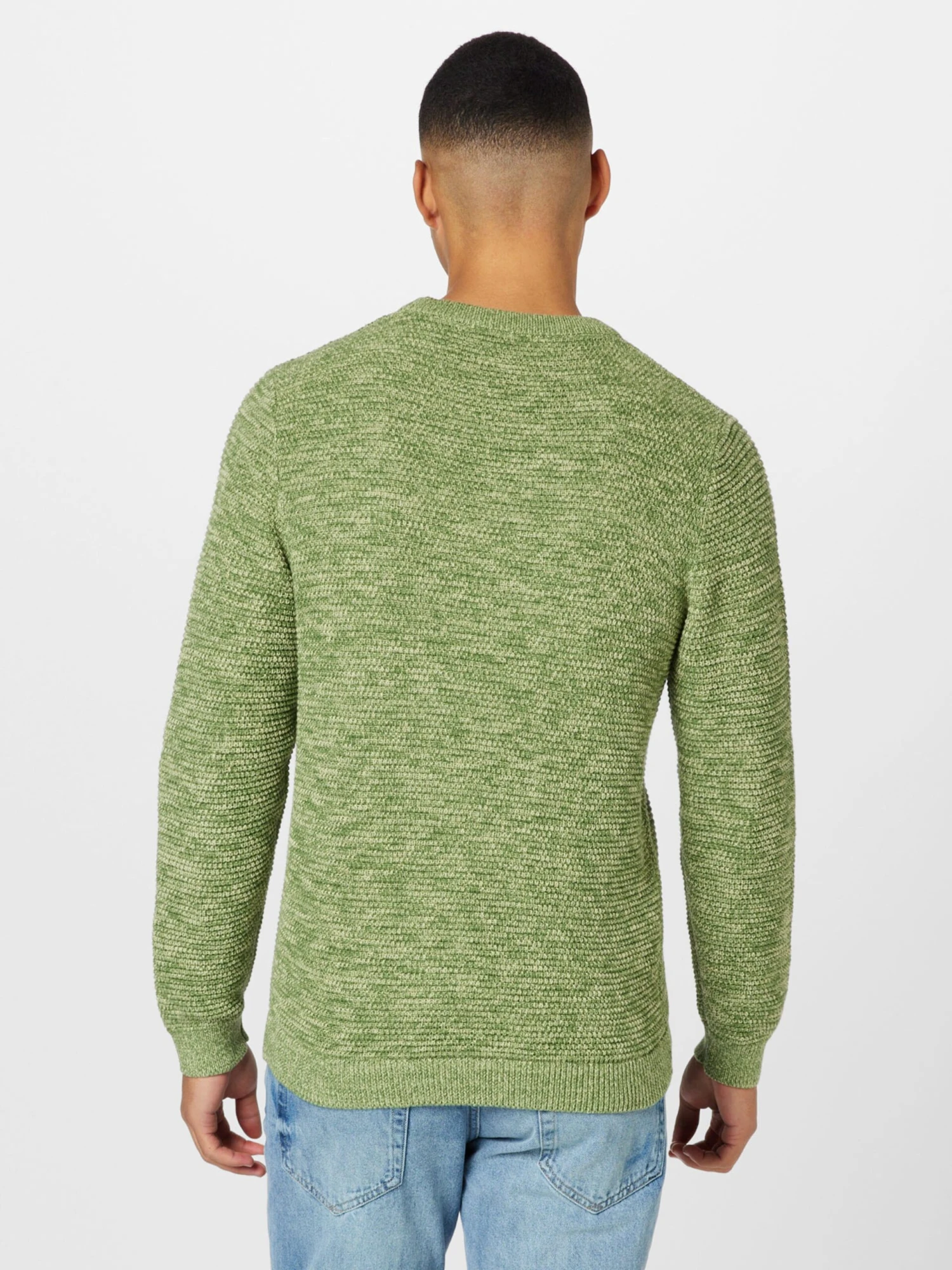 Selected Homme Crewneck Truien Trui Heren Riet 4 Selected Homme Crewneck Truien Trui Heren Riet - Afbeelding 4
