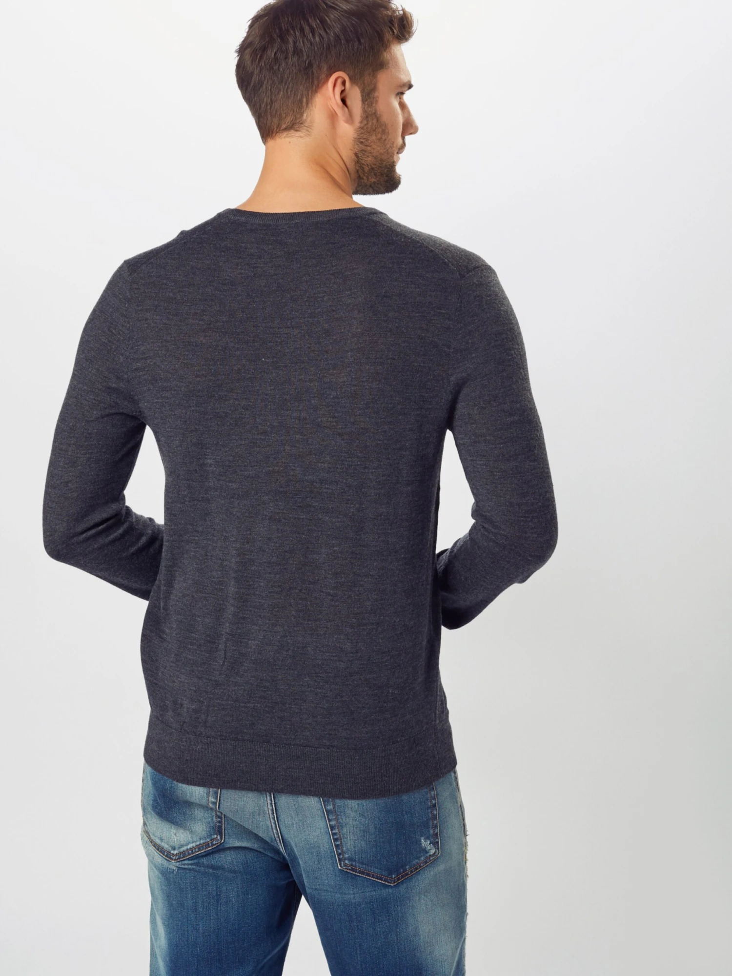 Tiger Of Sweden Crewneck Truien Regular Fit Trui Nichols Heren Antraciet 3 Tiger Of Sweden Crewneck Truien Regular Fit Trui Nichols Heren Antraciet - Afbeelding 3