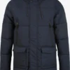 Solid Parkas Winterparka Anato Heren Blauw