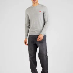 Hugo Crewneck Truien Trui San Cassius Heren Grijs Gemêleerd -Jack & Jones Verkoop 0aaa4413da78f6818c976ca3713d27eb scaled