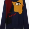 Desigual Crewneck Truien Trui ALONZO Heren Navy