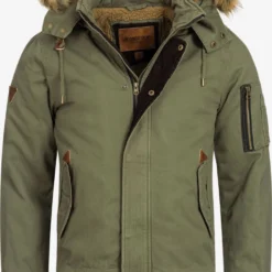 Indicode Jeans Winterjassen Winterjas Pennington Heren Groen