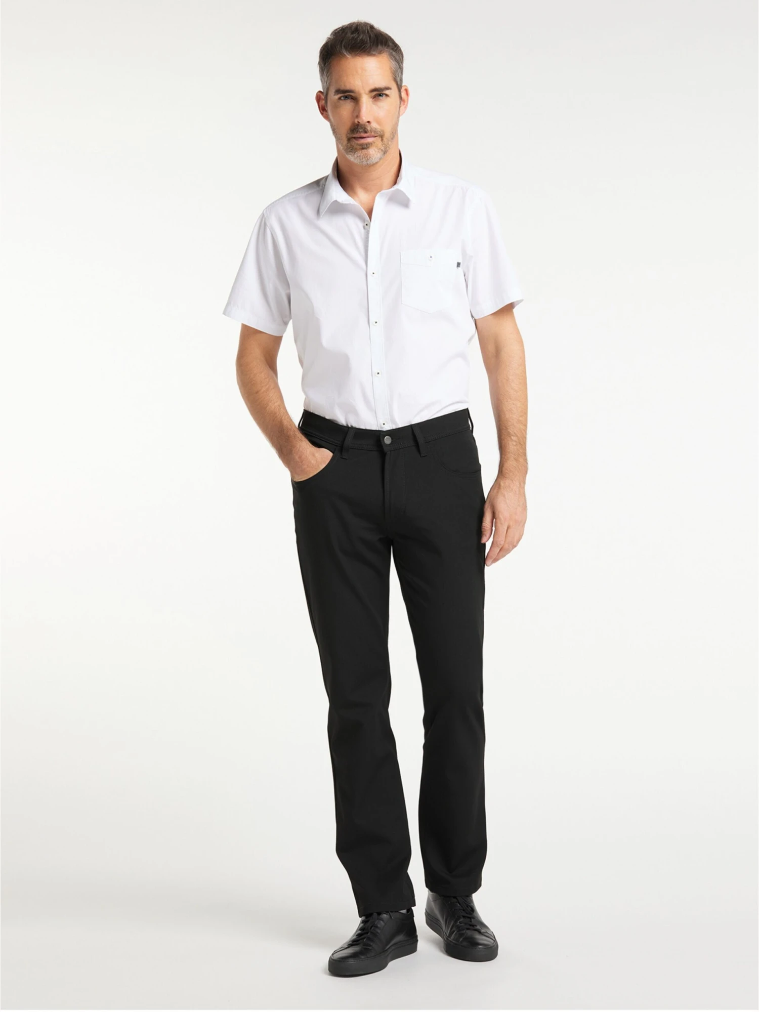 Pioneer Pantalons Regular Broek Rando Heren Zwart 4 Pioneer Pantalons Regular Broek Rando Heren Zwart - Afbeelding 4