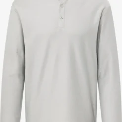 TOM TAILOR Denim Longsleeves Shirt Heren Lichtgrijs