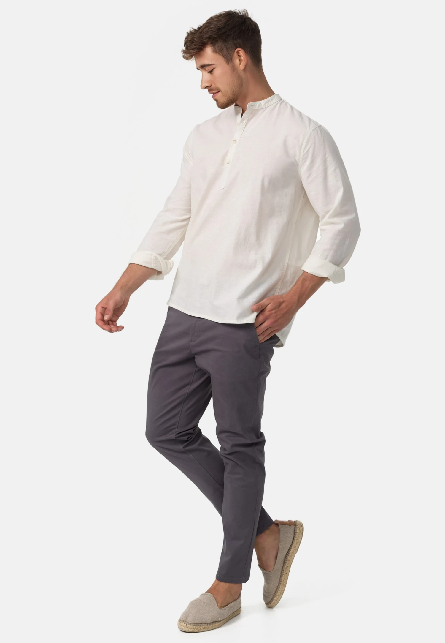 Indicode Jeans Pantalons Regular Broek Tory Heren Donkergrijs 4 Indicode Jeans Pantalons Regular Broek Tory Heren Donkergrijs - Afbeelding 4