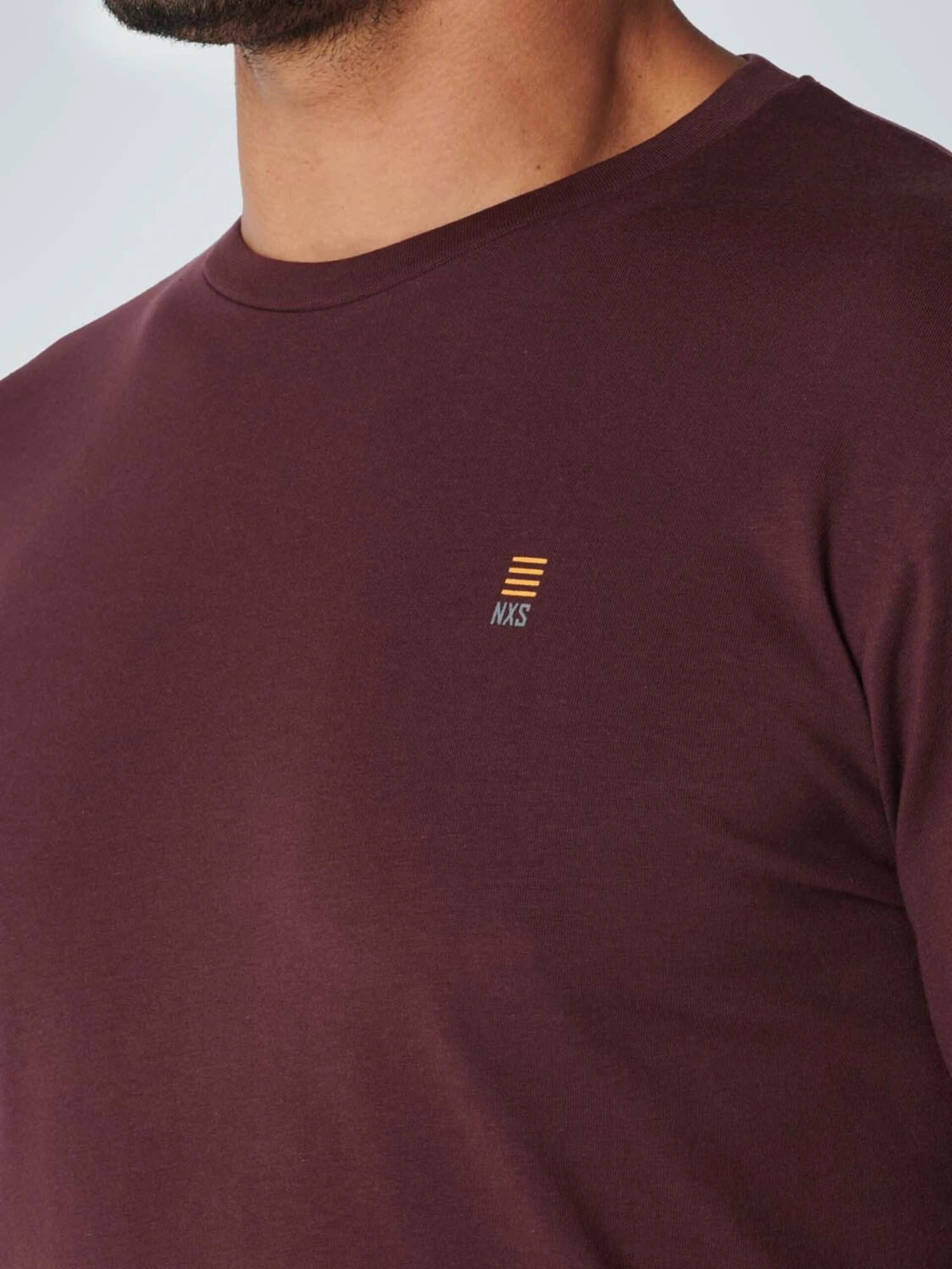 No-Excess Longsleeves Shirt Heren Donkerrood 6 No-Excess Longsleeves Shirt Heren Donkerrood - Afbeelding 6