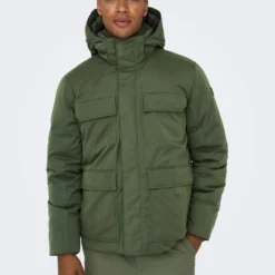 Only & Sons Winterjassen Winterjas CEDRIC Heren Olijfgroen -Jack & Jones Verkoop 20f97297411a966c14e23f1e89eae2f6 scaled
