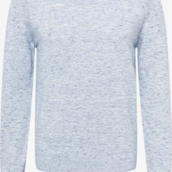 S.Oliver Crewneck Truien Trui Heren Blauw Gemêleerd