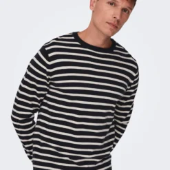 Only & Sons Crewneck Truien Trui KALBY Heren Navy -Jack & Jones Verkoop 2763caec4d71e1fc84def1cc85063ed7 scaled