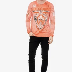 Longsleeves Shirt Heren Oranje -Jack & Jones Verkoop 27ccae282264763cb4833ea860284513 scaled