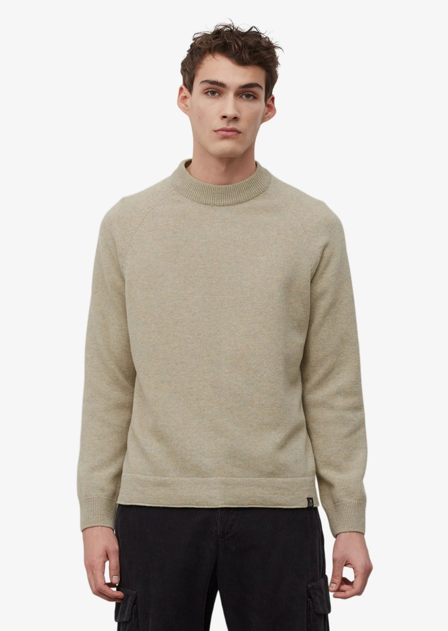 Marc O'Polo Coltruien Trui Heren Beige Gemêleerd 2 Marc O'Polo Coltruien Trui Heren Beige Gemêleerd - Afbeelding 2