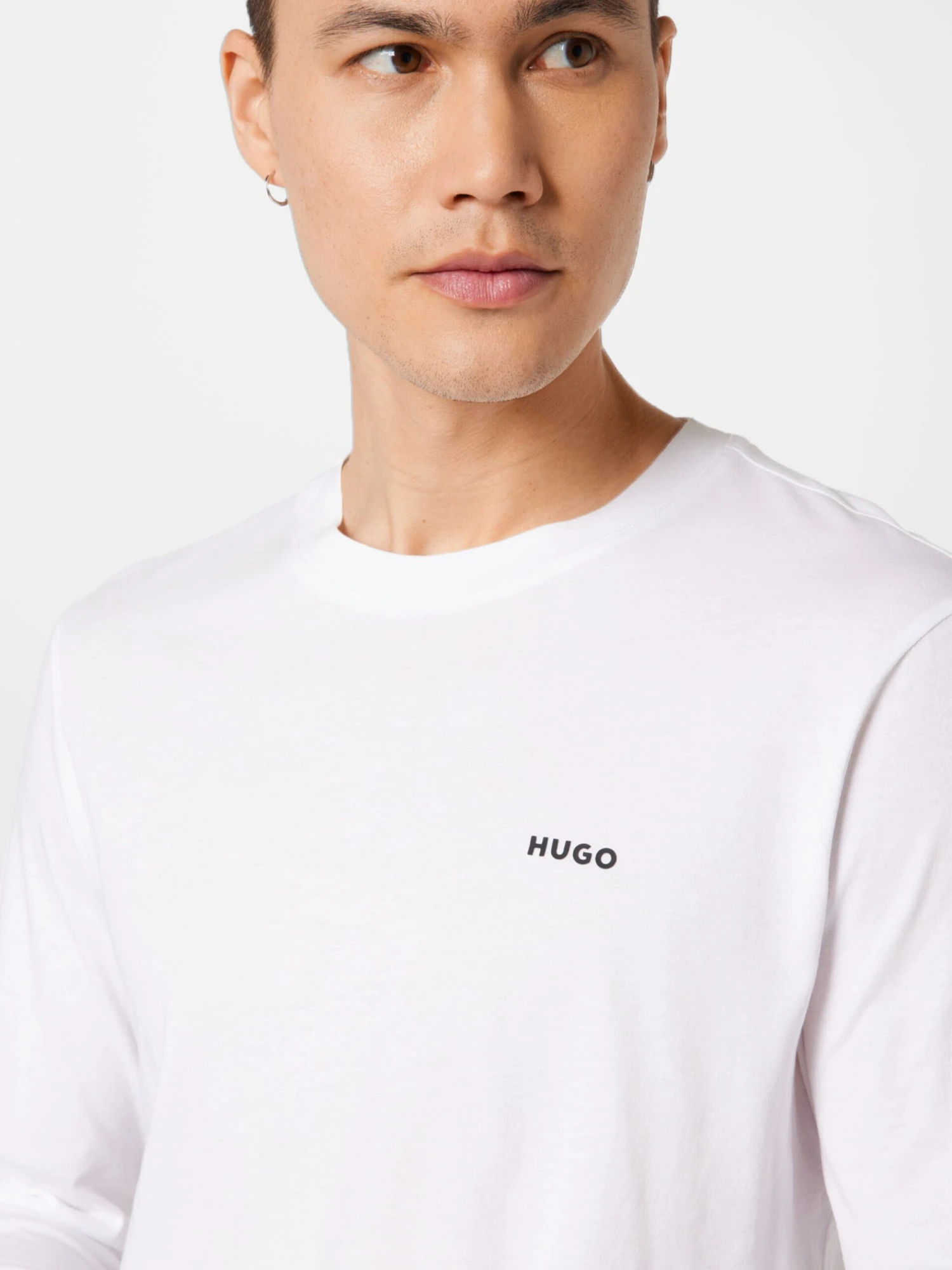 Hugo Longsleeves Shirt Derol 222 Heren Wit 2 Hugo Longsleeves Shirt Derol 222 Heren Wit - Afbeelding 2