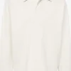 WEEKDAY Longsleeves Shirt Pascal Heren Offwhite
