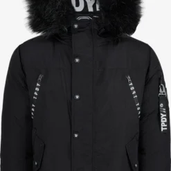 Winterjassen Winterjas Noah Heren Zwart