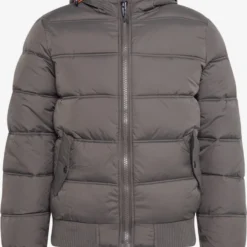 Indicode Jeans Winterjassen Regular Fit Winterjas Adrian Heren Antraciet