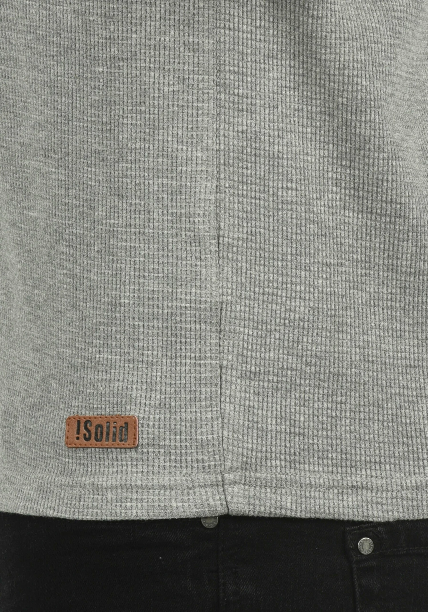 Solid Longsleeves Shirt Tokato Heren Grijs 5 Solid Longsleeves Shirt Tokato Heren Grijs - Afbeelding 5