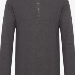 Blend Longsleeves Shirt Noble Heren Antraciet