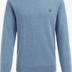 WE FASHION Crewneck Truien Trui Heren Lichtblauw