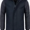 Indicode Jeans Parkas Winterparka Ontario Heren Donkerblauw