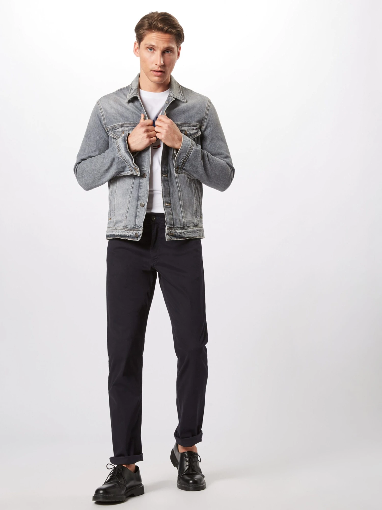 BRAX Pantalons Regular Broek Cooper Fancy Heren Navy 5 BRAX Pantalons Regular Broek Cooper Fancy Heren Navy - Afbeelding 5