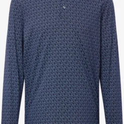 Michael Kors Longsleeves Shirt Heren Lichtblauw / Donkerblauw