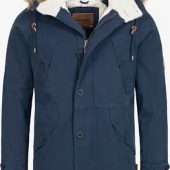 Indicode Jeans Parkas Winterparka Fann Heren Navy