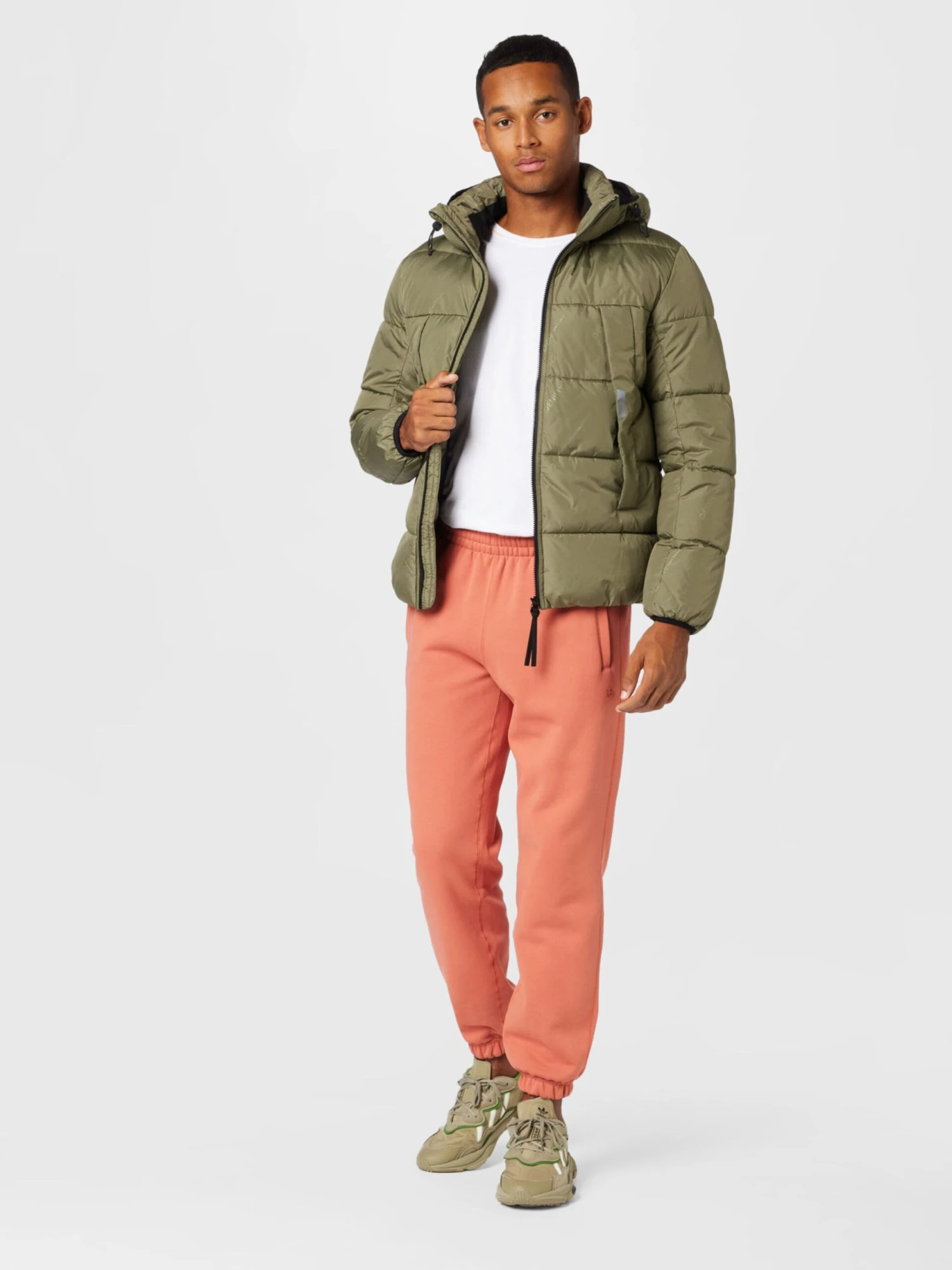 TOM TAILOR Denim Winterjassen Winterjas Heren Olijfgroen 5 TOM TAILOR Denim Winterjassen Winterjas Heren Olijfgroen - Afbeelding 5