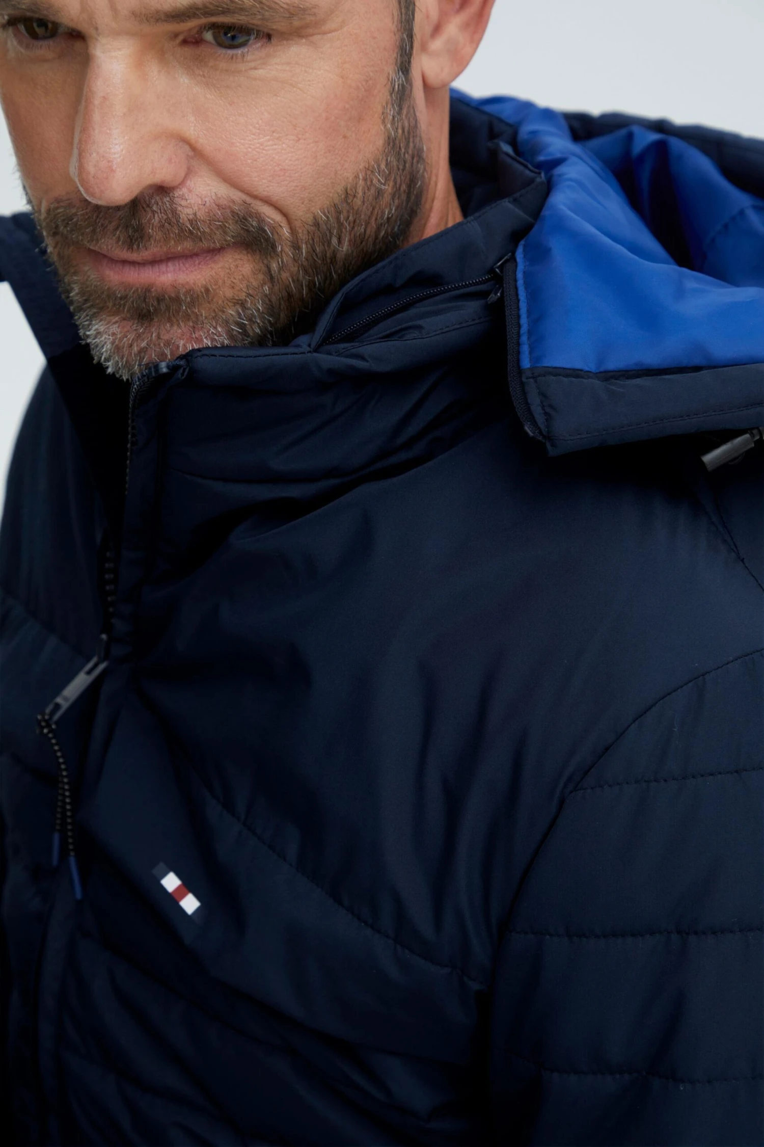 Winterjassen Winterjas Damian Heren Blauw 6 Winterjassen Winterjas Damian Heren Blauw - Afbeelding 6