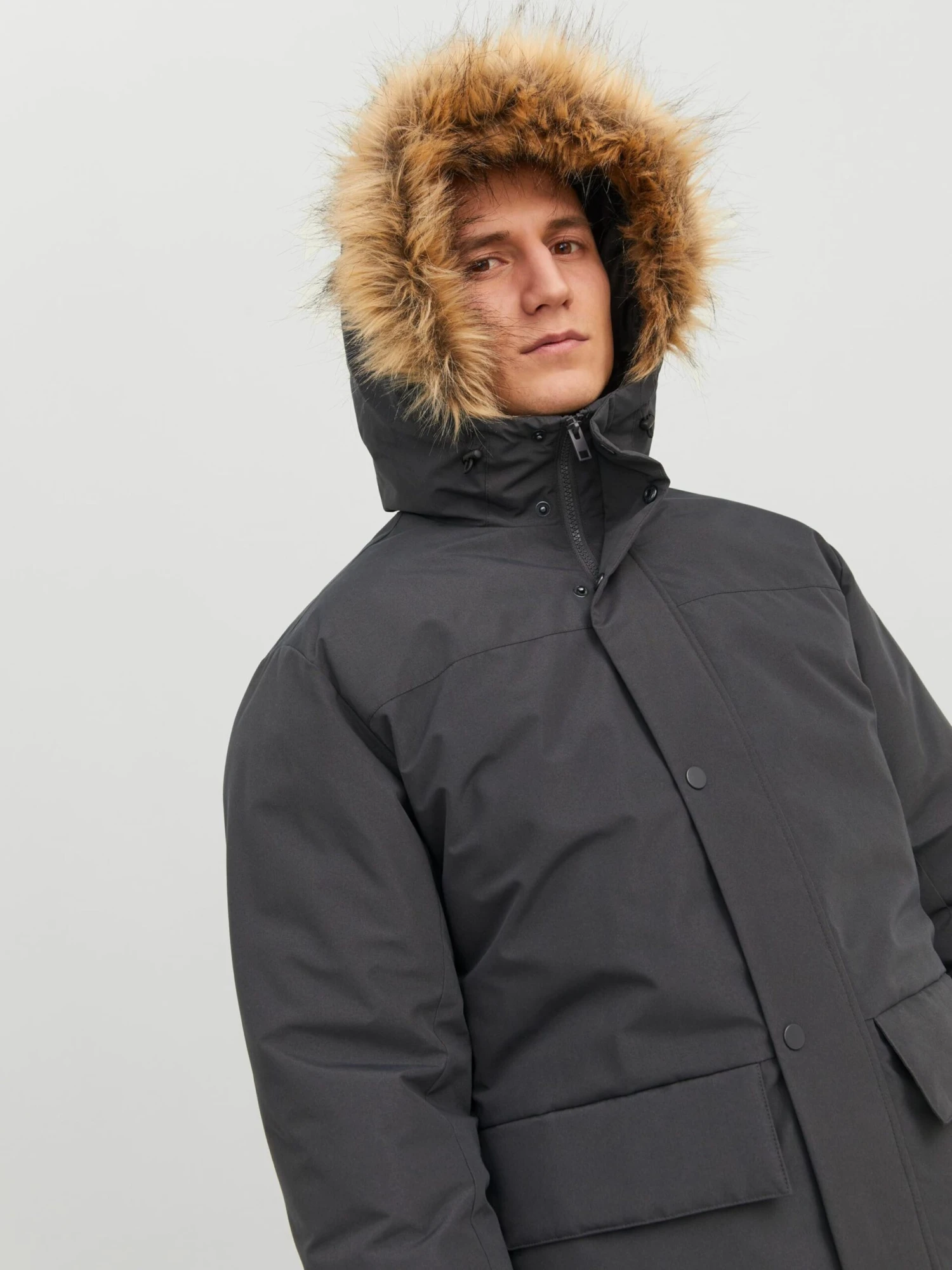 Jack & Jones Parkas Winterparka CHAMP Heren Basaltgrijs 7 Jack & Jones Parkas Winterparka CHAMP Heren Basaltgrijs - Afbeelding 7