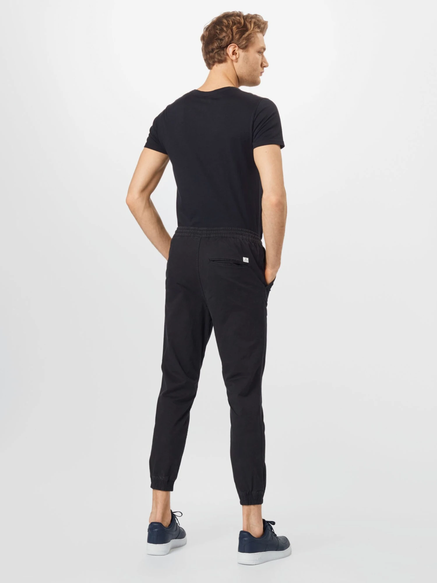 Jack & Jones Pantalons Tapered Broek Gordon Lane Heren Zwart 3 Jack & Jones Pantalons Tapered Broek Gordon Lane Heren Zwart - Afbeelding 3
