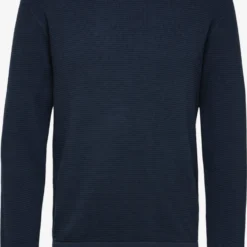 Selected Crewneck Truien Trui Rocks Heren Navy