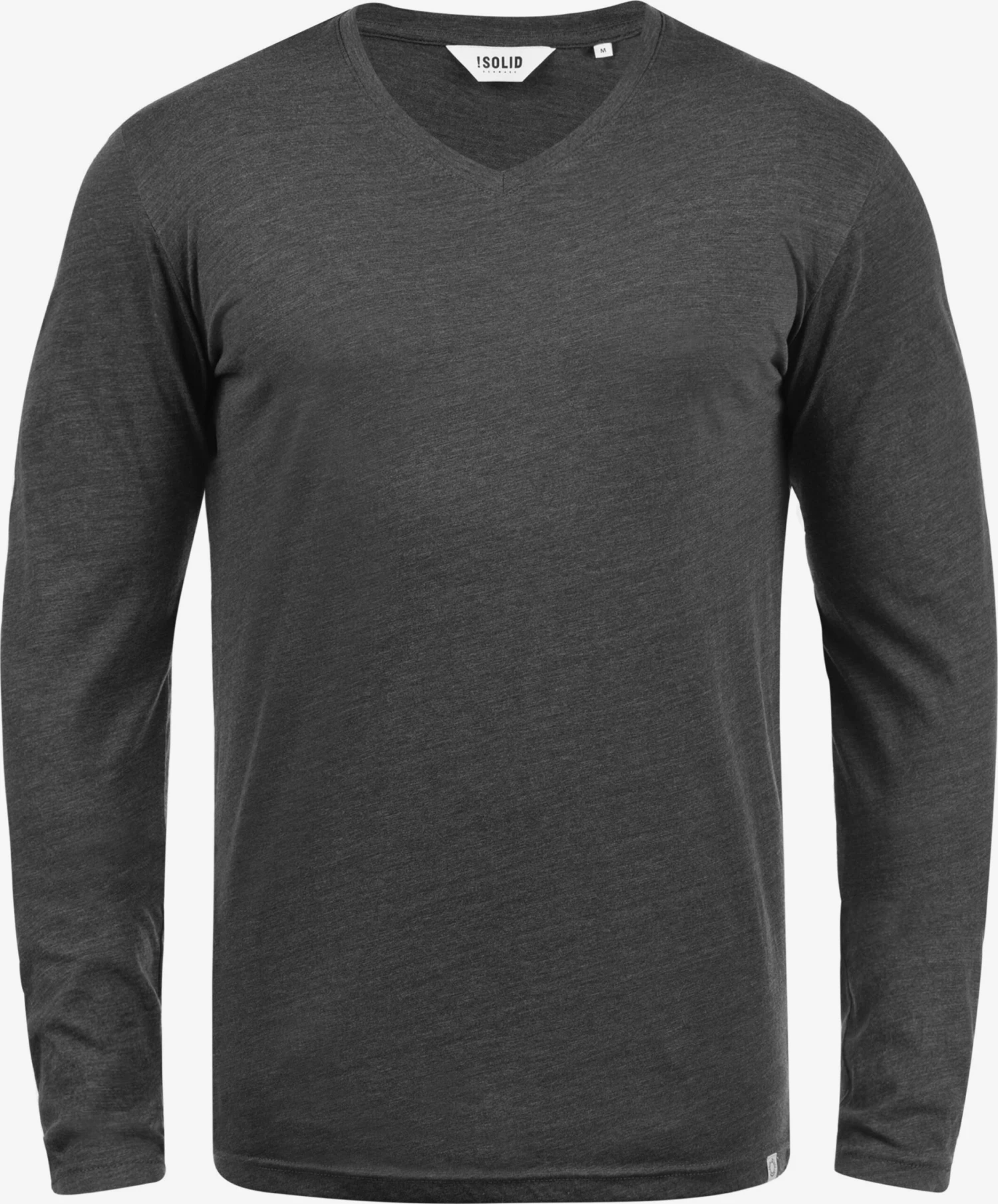 Solid Longsleeves Shirt Beda Heren Grijs 1 Solid Longsleeves Shirt Beda Heren Grijs