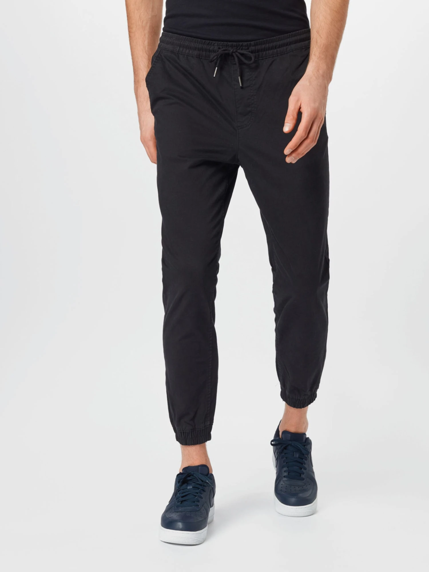Jack & Jones Pantalons Tapered Broek Gordon Lane Heren Zwart 2 Jack & Jones Pantalons Tapered Broek Gordon Lane Heren Zwart - Afbeelding 2