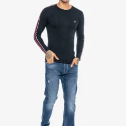 Crewneck Truien Trui Knoxville Heren Blauw -Jack & Jones Verkoop 4f491e86a369bff93e21f921960f004e scaled