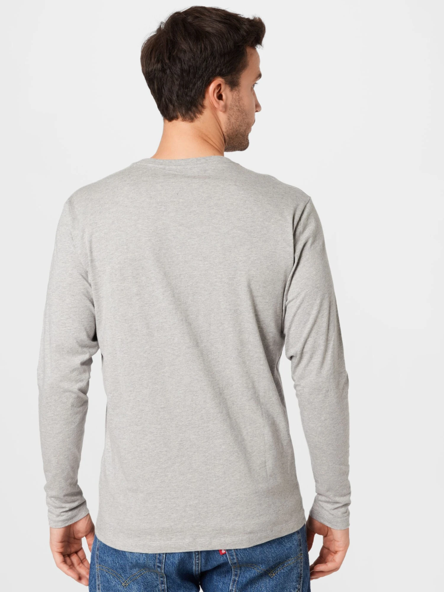 Pepe Jeans Longsleeves Shirt EGGO Heren Grijs Gemêleerd 4 Pepe Jeans Longsleeves Shirt EGGO Heren Grijs Gemêleerd - Afbeelding 4