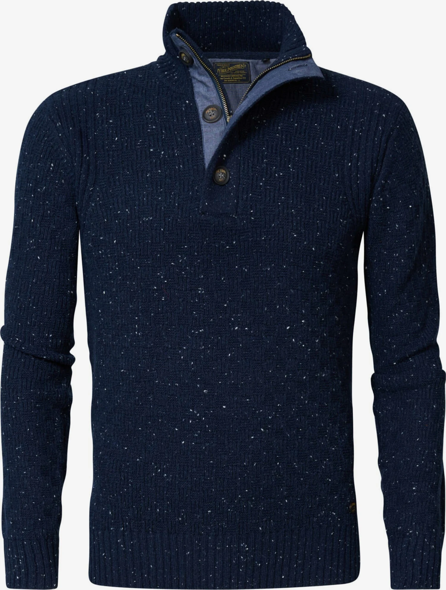 Petrol Industries Coltruien Trui Heren Indigo 1 Petrol Industries Coltruien Trui Heren Indigo