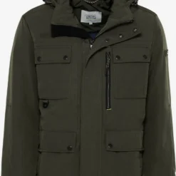 Camel Active Parkas Winterparka Heren Donkergroen