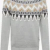 TOM TAILOR Denim Crewneck Truien Trui Heren Grijs / Antraciet