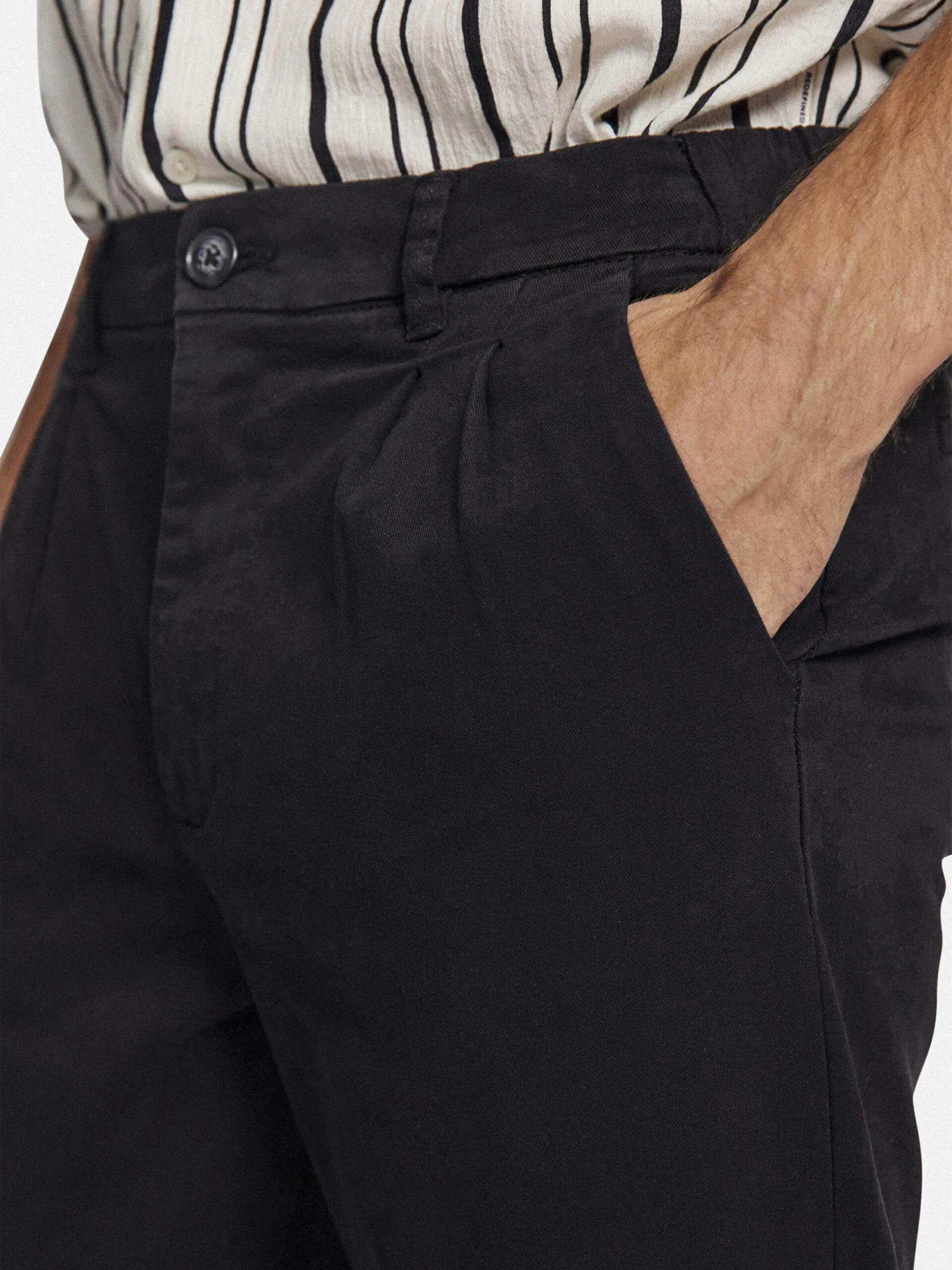 Redefined Rebel Pantalons Regular Bandplooibroek Jacko Heren Zwart 6 Redefined Rebel Pantalons Regular Bandplooibroek Jacko Heren Zwart - Afbeelding 6