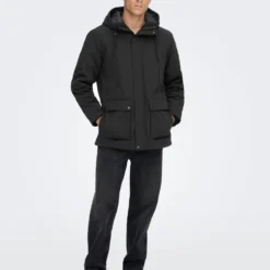 Only & Sons Winterjassen Winterjas Jayden Heren Zwart 14 Only & Sons Winterjassen Winterjas Jayden Heren Zwart -Jack & Jones Verkoop 5a3999eb98528e5fd1c2fcde074e74dd scaled