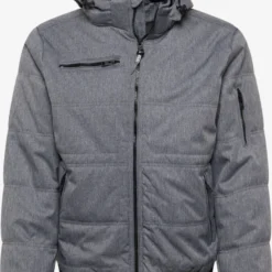 Winterjassen Winterjas Kevin Heren Grijs Gemêleerd