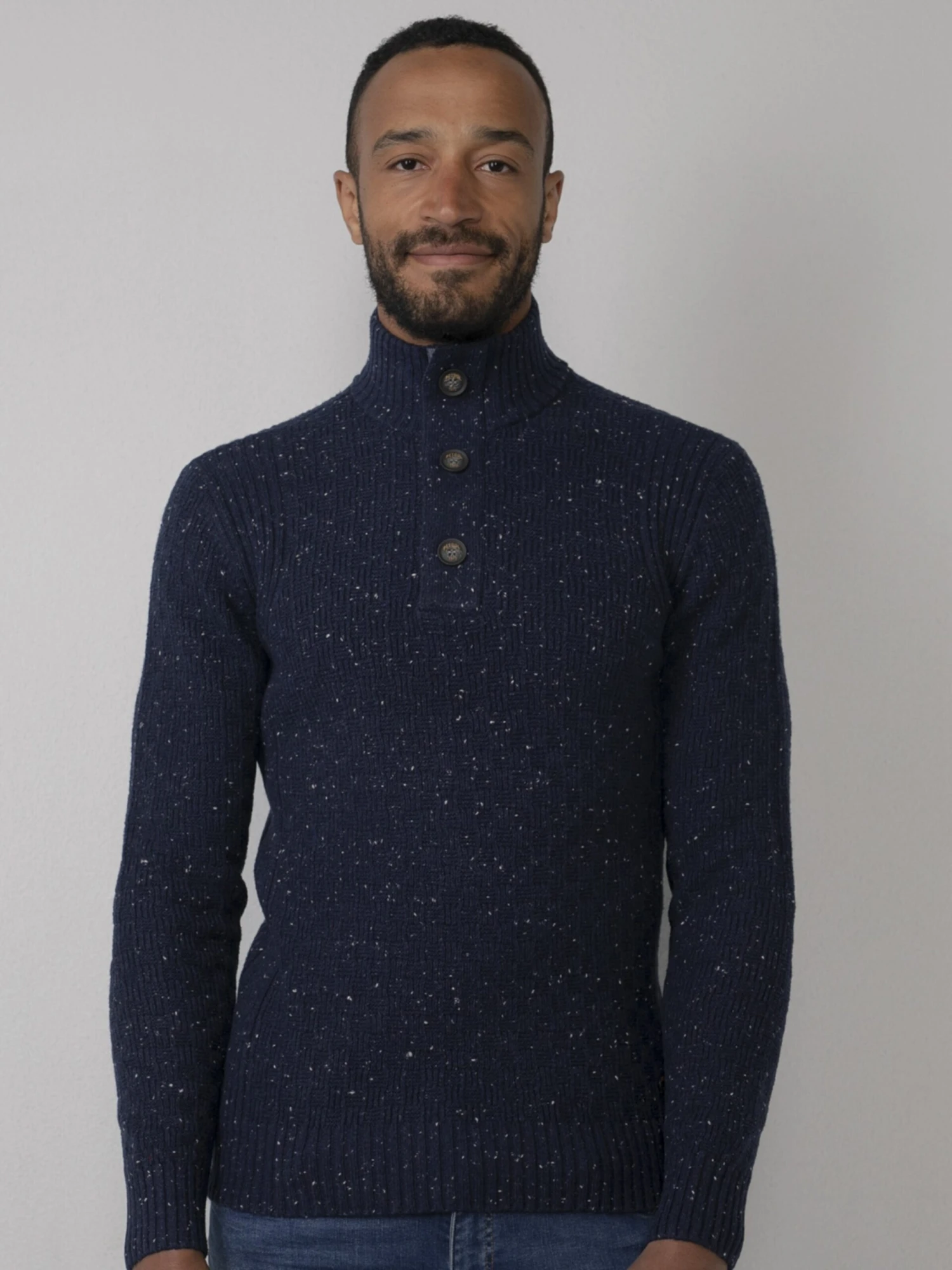 Petrol Industries Coltruien Trui Heren Indigo 2 Petrol Industries Coltruien Trui Heren Indigo - Afbeelding 2