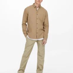 Only & Sons Pantalons Regular Broek EDGE Heren Beige -Jack & Jones Verkoop 61110d012b94cf90703f6f04fbb0778c scaled