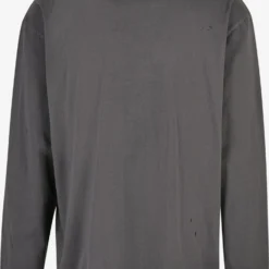 URBAN CLASSICS Longsleeves Shirt Heren Grafiet