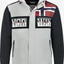 Parkas Winterparka Ludolf Heren Lichtgrijs