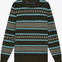 Lyle & Scott Crewneck Truien Trui Glen Heren Spar