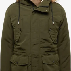 Jack & Jones Parkas Winterparka TIMO Heren Donkergroen