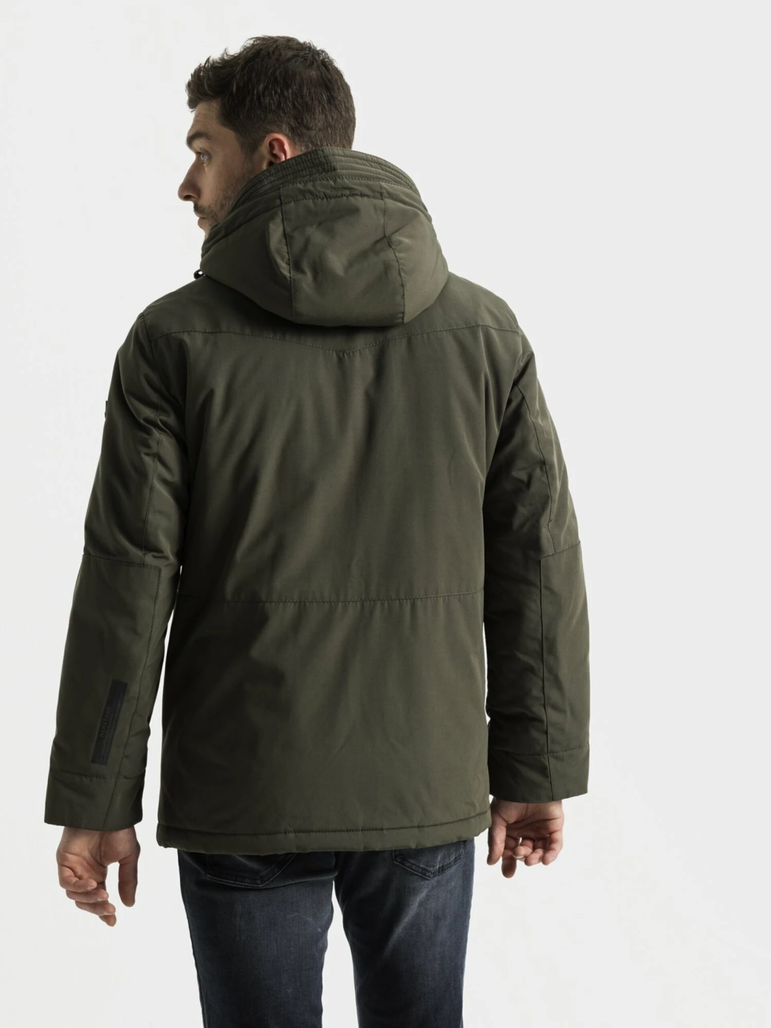 Camel Active Parkas Winterparka Heren Donkergroen 6 Camel Active Parkas Winterparka Heren Donkergroen - Afbeelding 6